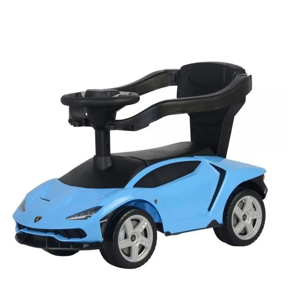 Lamborghini - Centenario Handle Pusher Ride-On Car - Blue