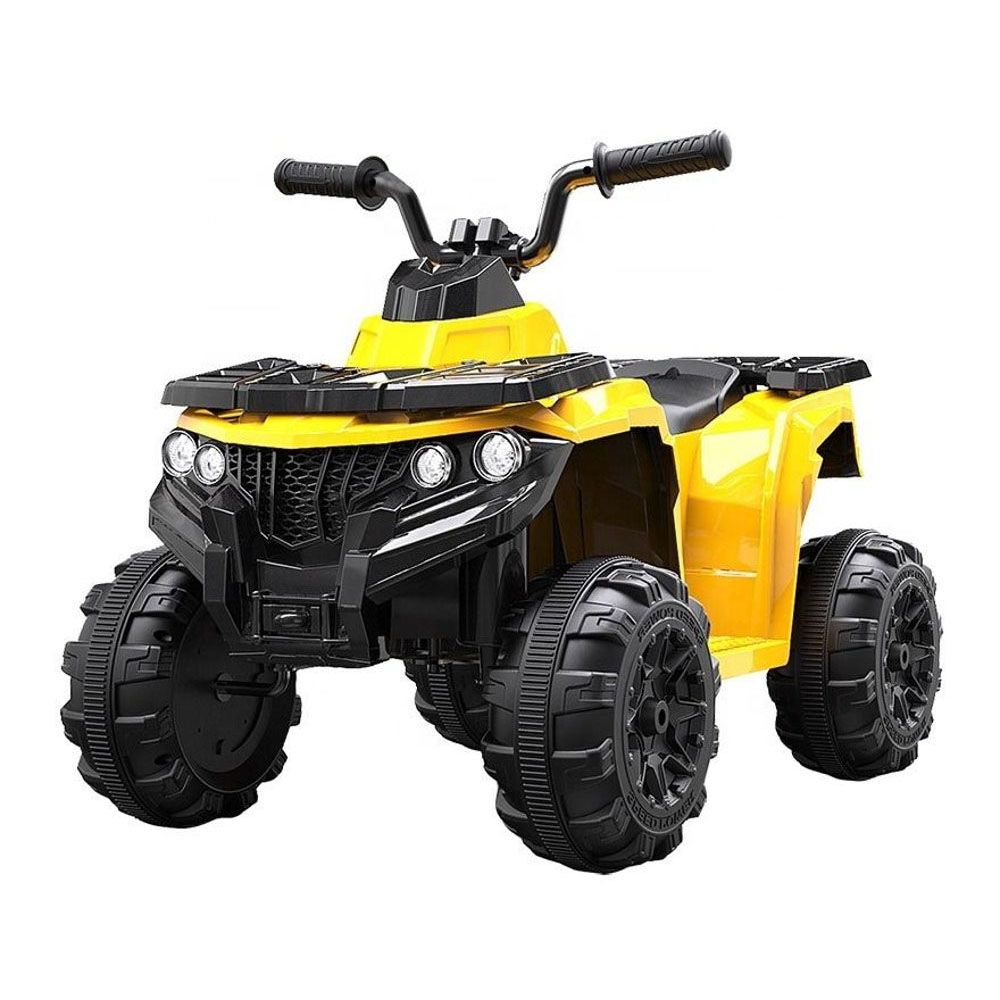 Factual Toys - Kids Electric Atv Ride-On Quad Bike - 6V - Yellow