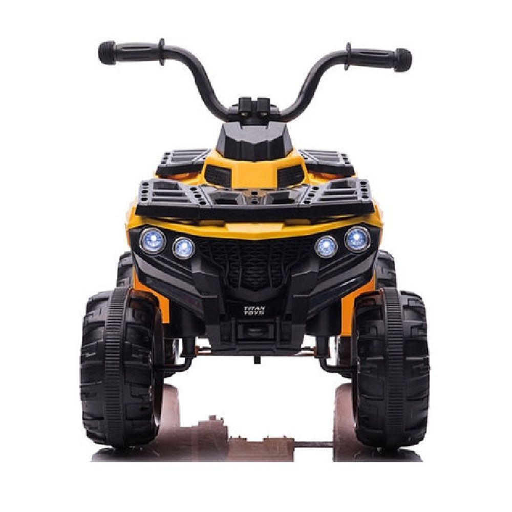 Factual Toys - Kids Electric Atv Ride-On Quad Bike - 6V - Yellow