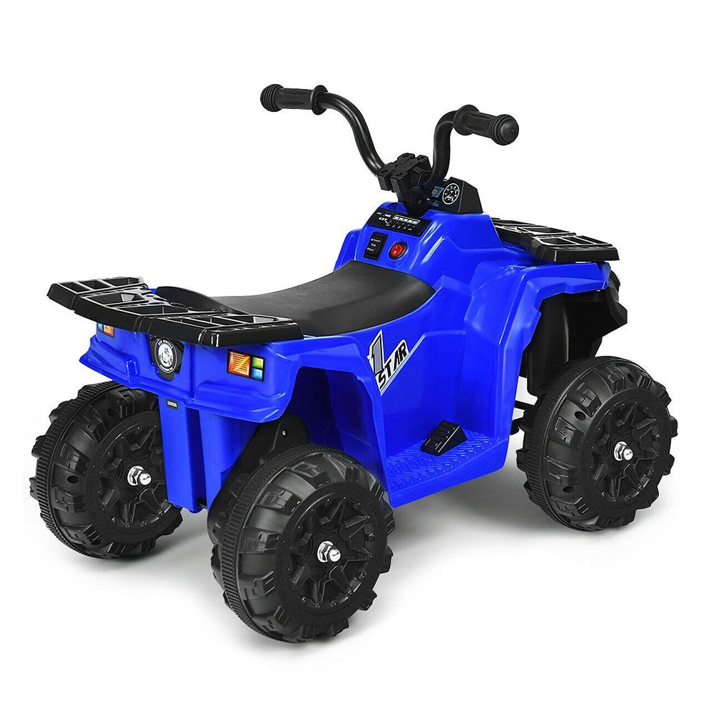 Factual Toys - Kids Electric Atv Ride-On Quad Bike - 6V - Blue