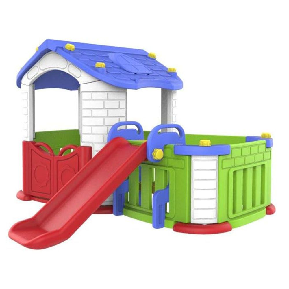 Factual Toys - Big Playhouse With Slide