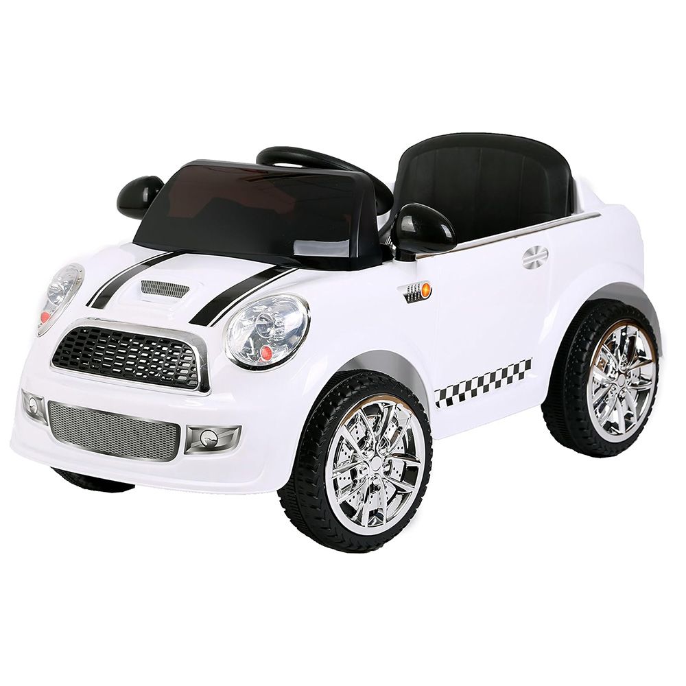 Factual Toys - Electric Ride-On Car - 6V - White