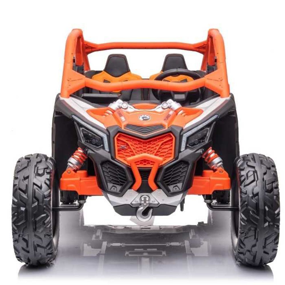 Factual Toys - Can Am Maverick Utv Electric Ride-On Buggy - 24V - Orange