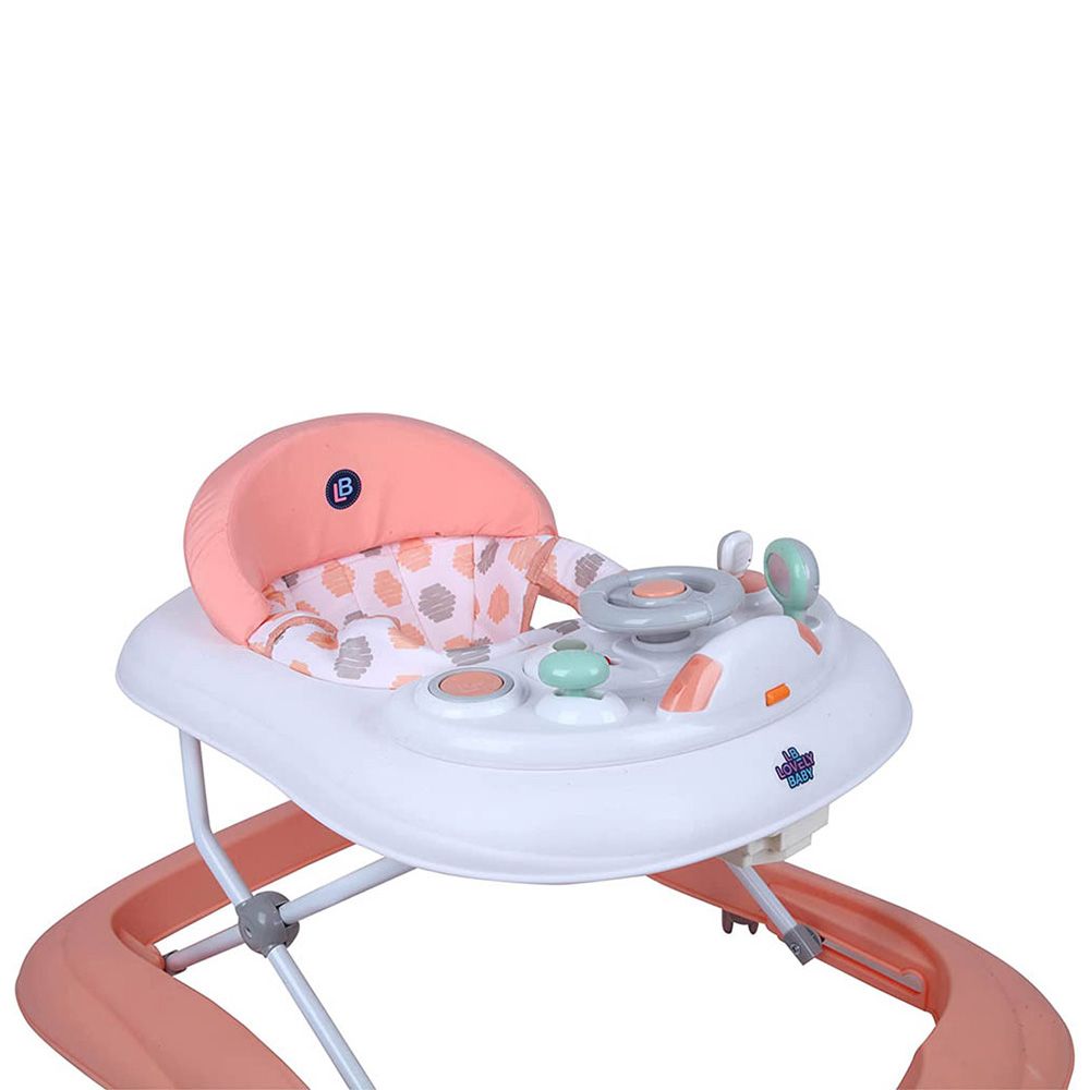 Factual Toys -  Baby Walker With Activity Toys - Pink