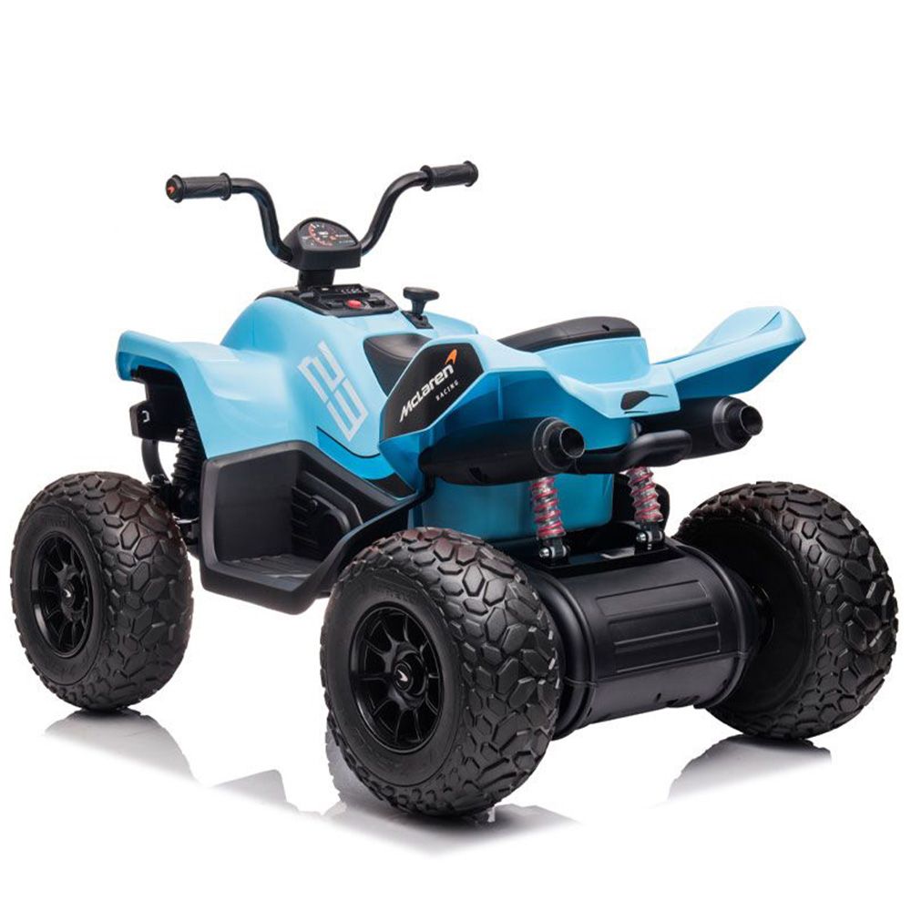 McLaren - 35 Liveries Electric Ride-On Quad Bike - 12V - Light Blue