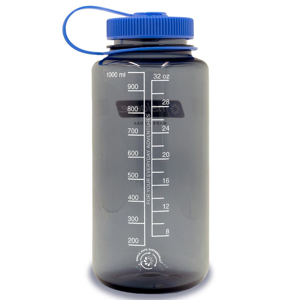 Nalgene - USA Wide Mouth Sustain Tritan Renew Bottle - 1 L - Grey