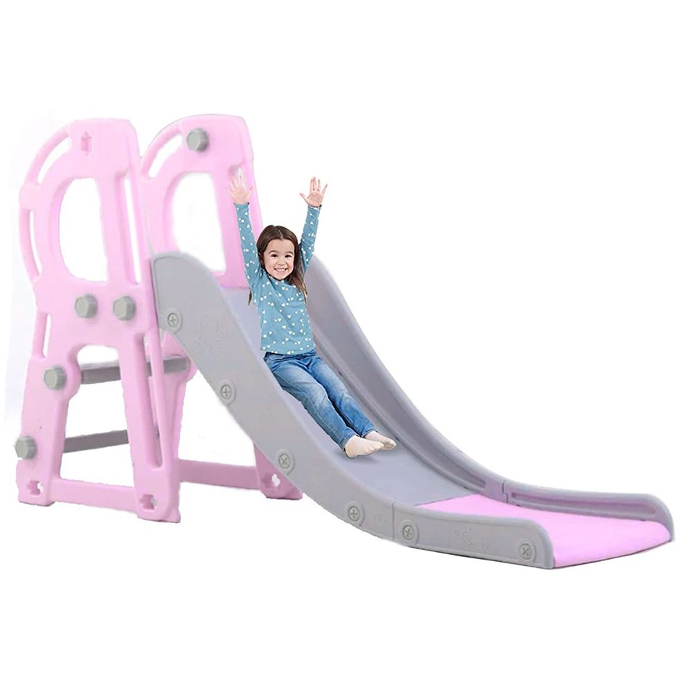 Megastar - Long Slide For Kids - Pink