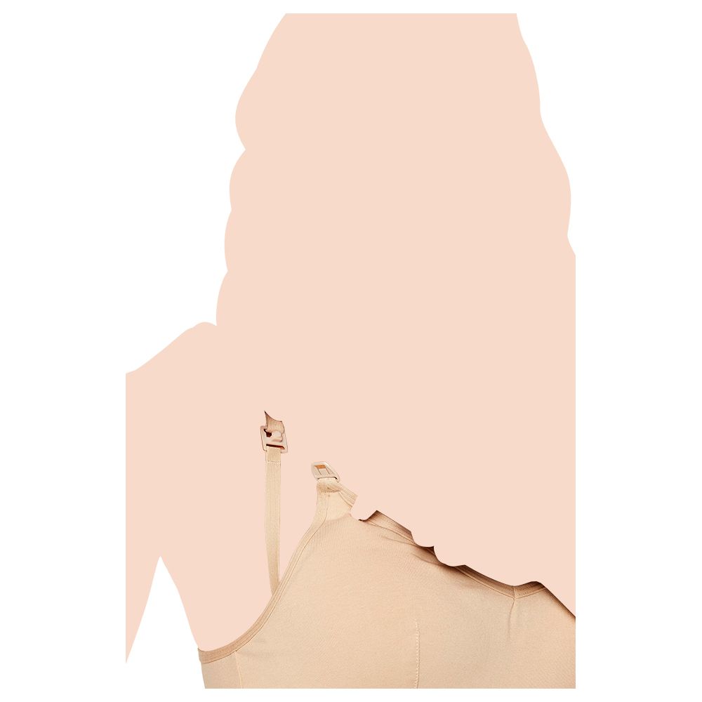 Blooming - Basic Nursing Bra - Nude