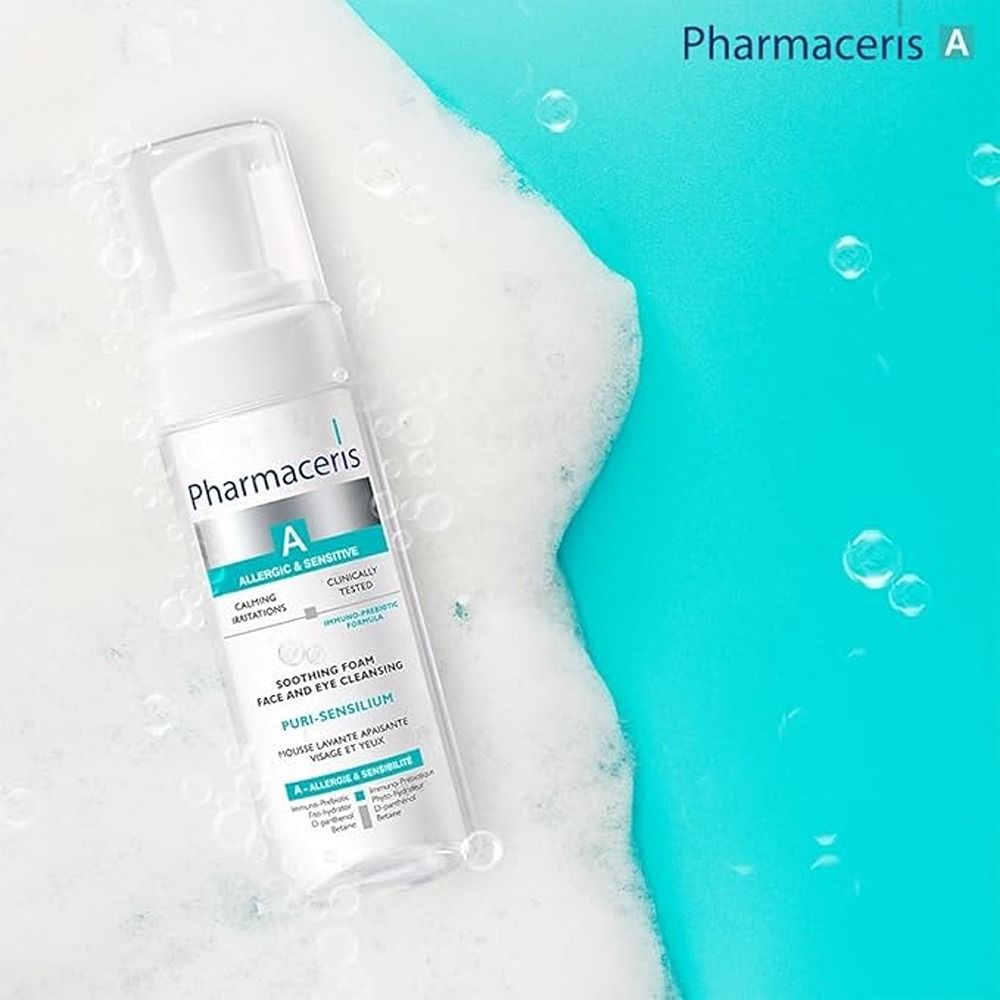 Pharmaceris - A Puri-Sensilium Face And Eye Cleansing Soothing Foam - 150 ml