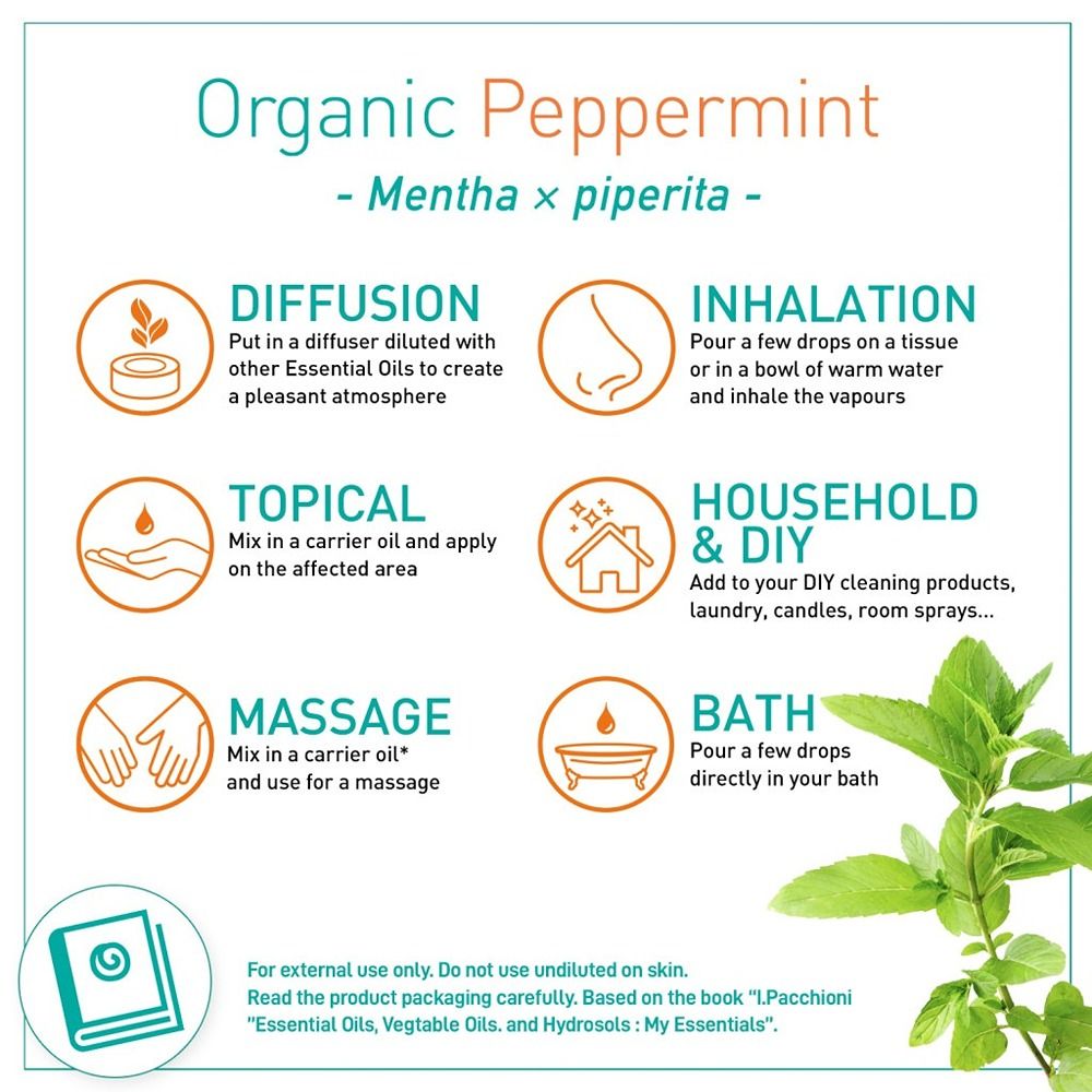 Puressentiel - Organic Essential Oil - Peppermint - 10 ml