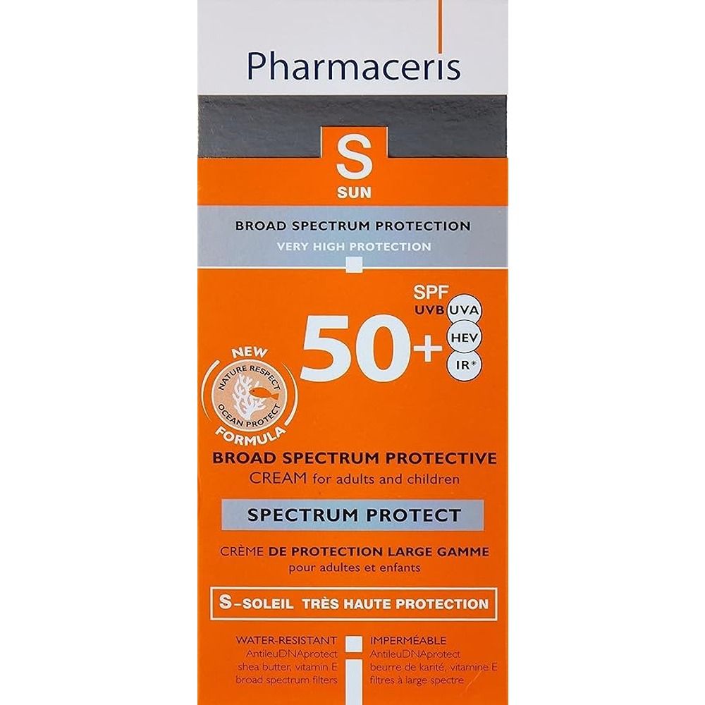 Pharmaceris - SPF50 Plus S-Sun Spectrum Protect Cream - 50 ml