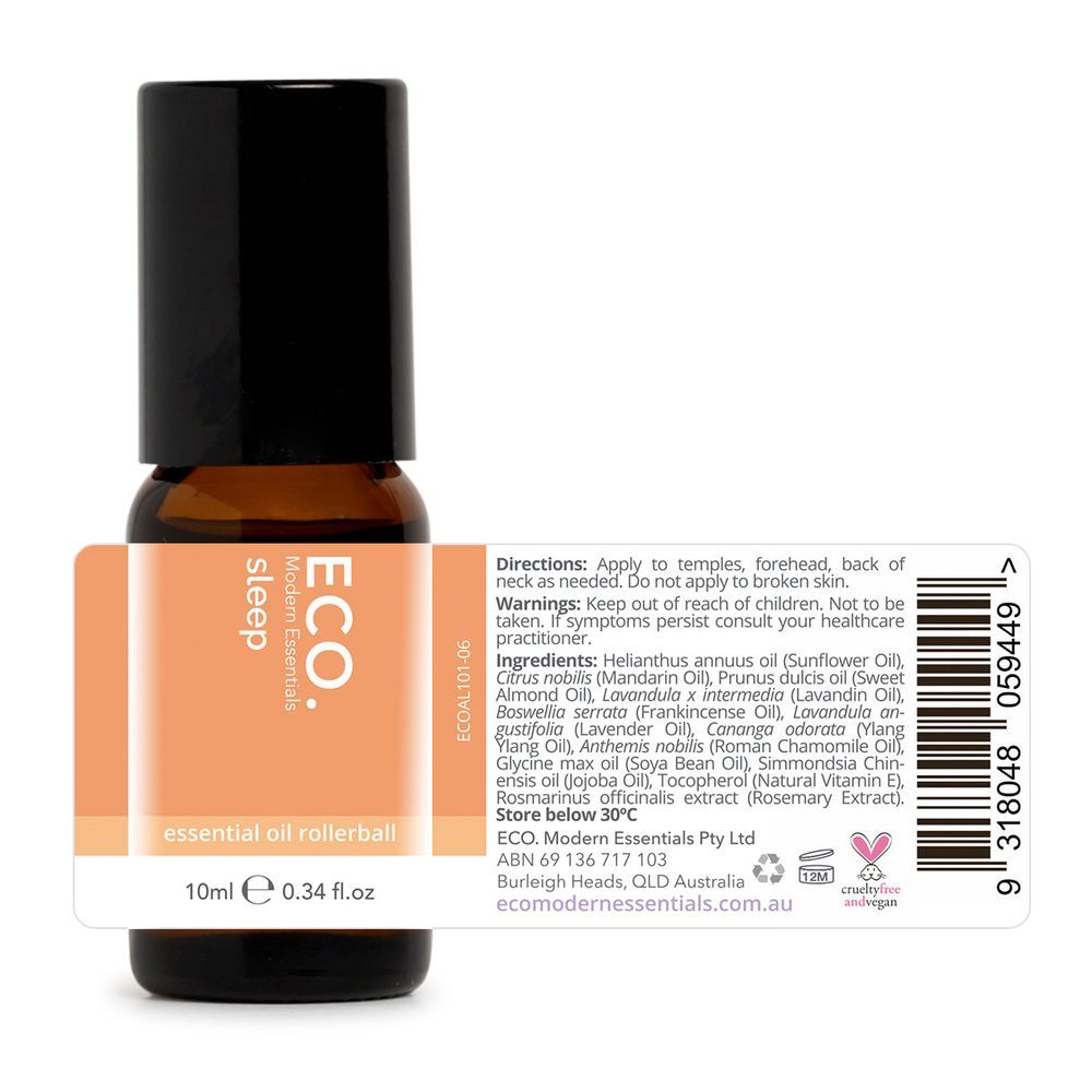 Eco - Pure Essential Oil Rollerball - Sleep - 10 ml