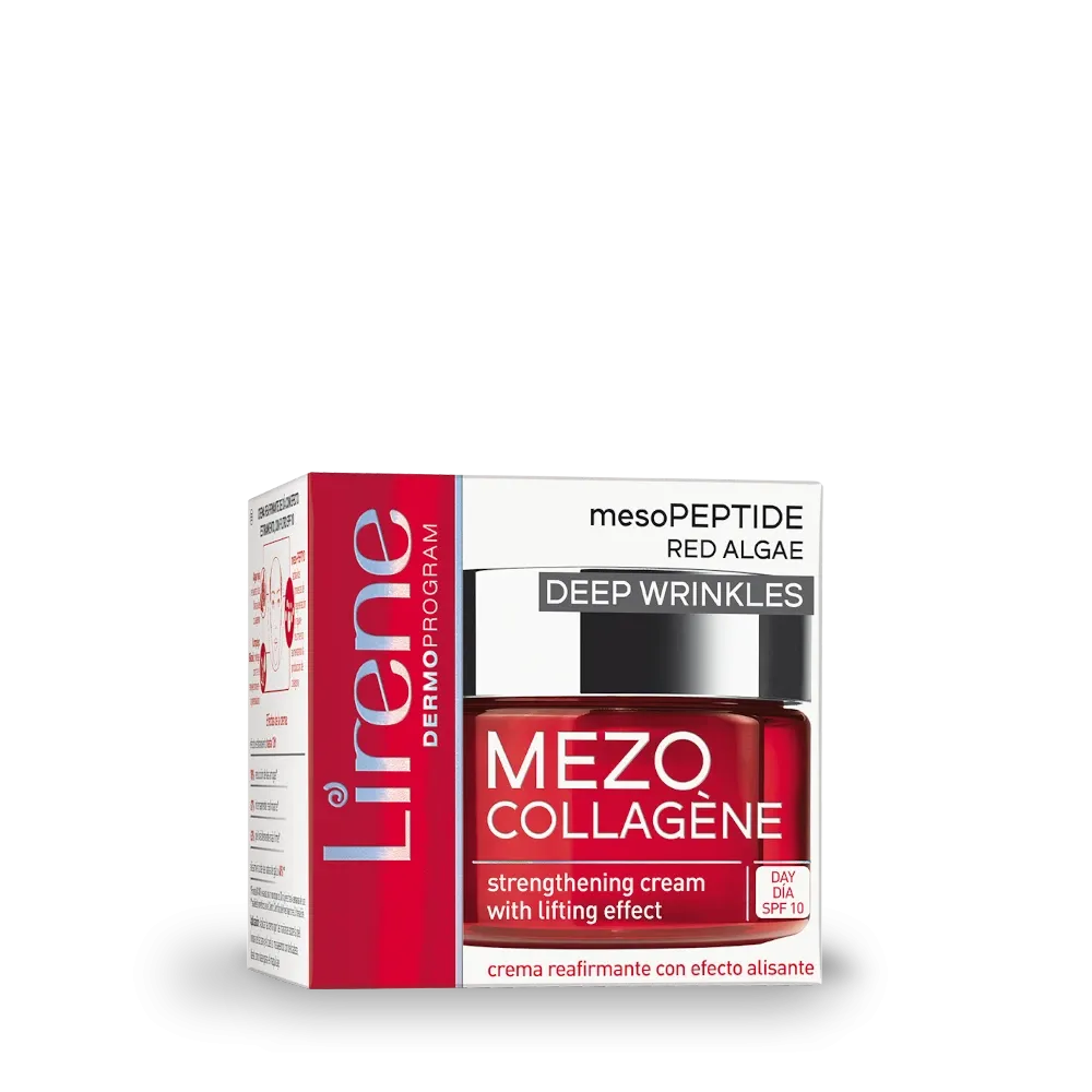 Lirene - SPF10 Mezo Collagen Strengthening Day Cream - 50 ml