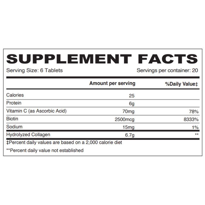 Sunshine Nutrition - Collagen Max With Vitamin C And Biotin Supplement Powder - 203 g