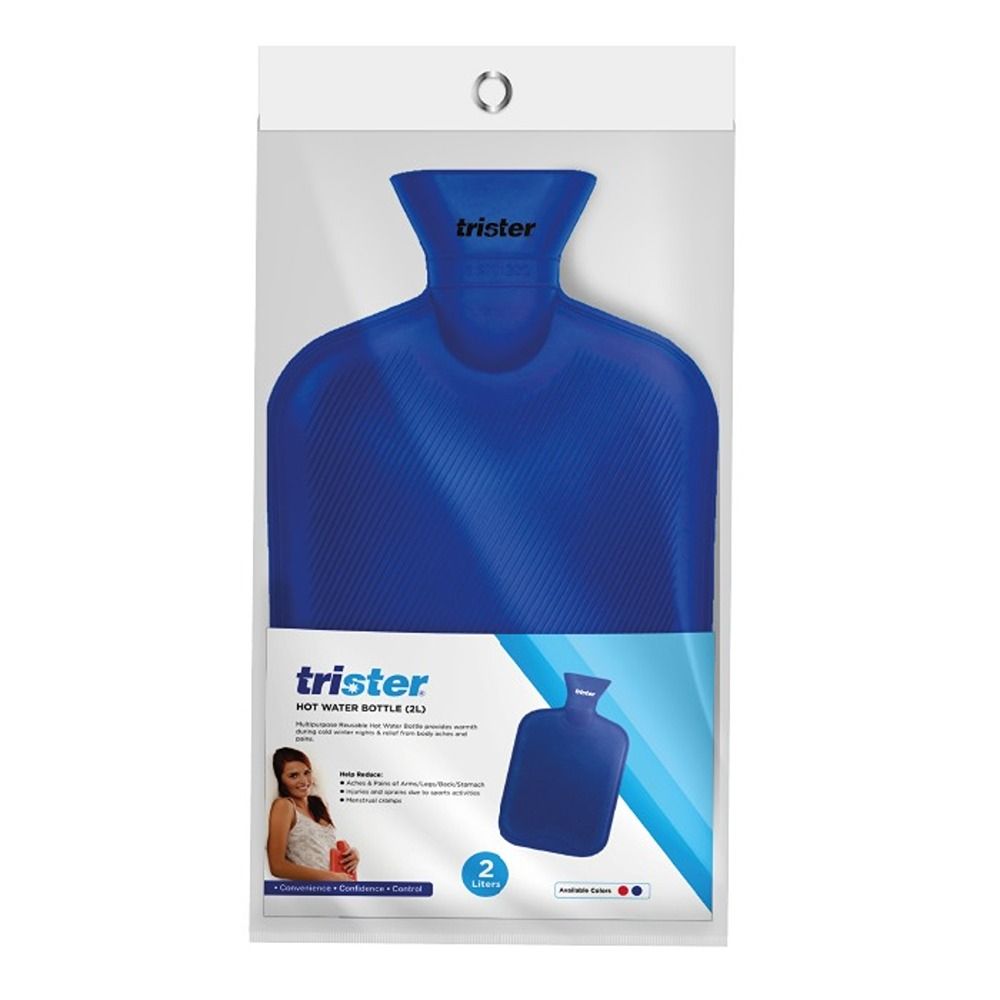 Trister - Hot Water Bottle - Blue - 2 L