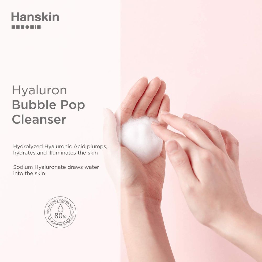 Hanskin - Hyaluron Bubble Pop Cleanser 150ml