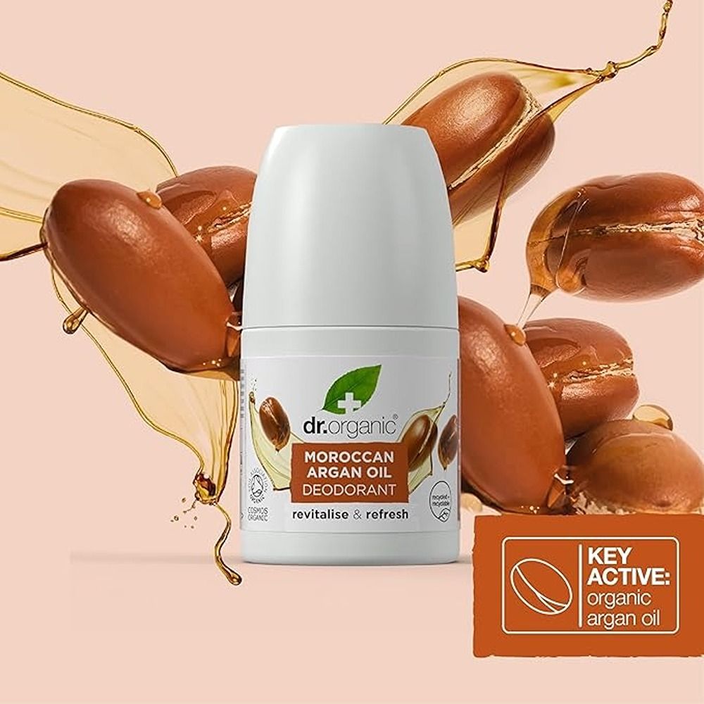 Dr. Organic - Bioactive Skincare Organic Moroccan Argan Oil Deodorant - 50ml