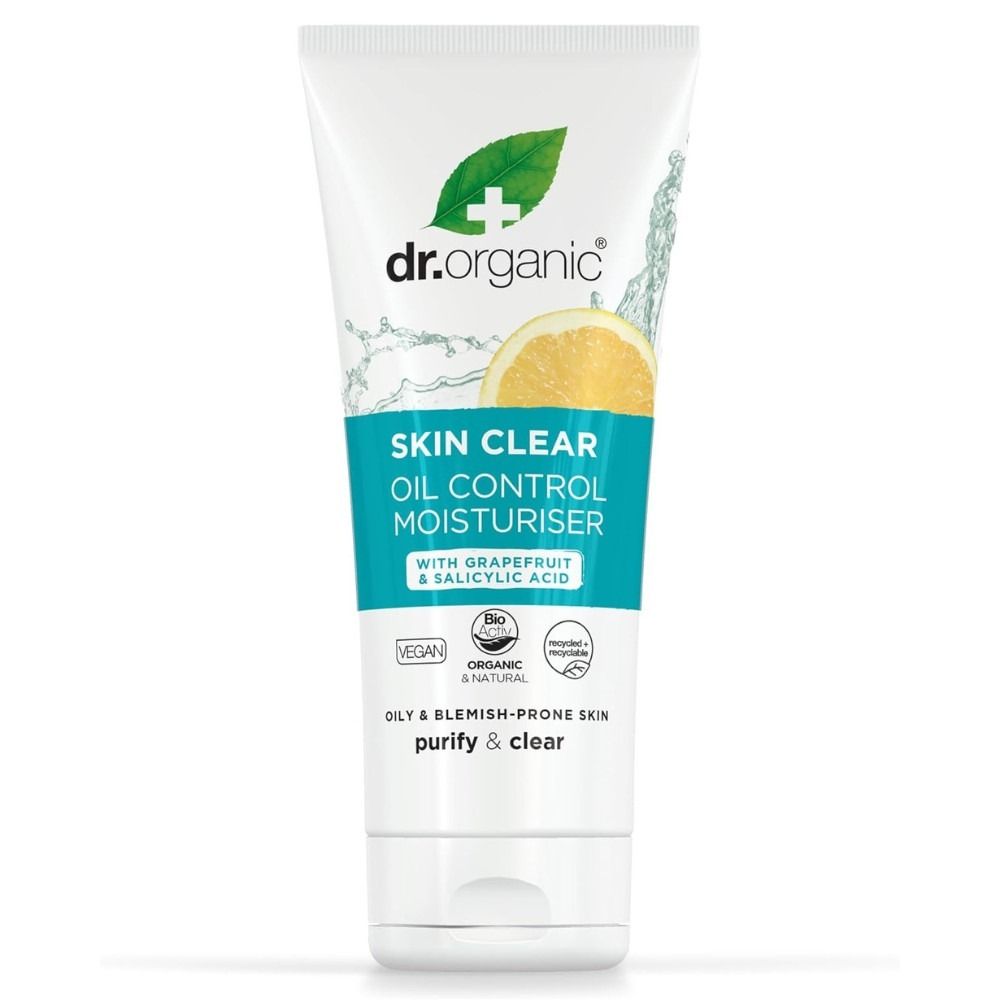 Dr. Organic - Skin Clear Oil Control Moisturiser With Grapefruit And Salicylic Acid - 50ml