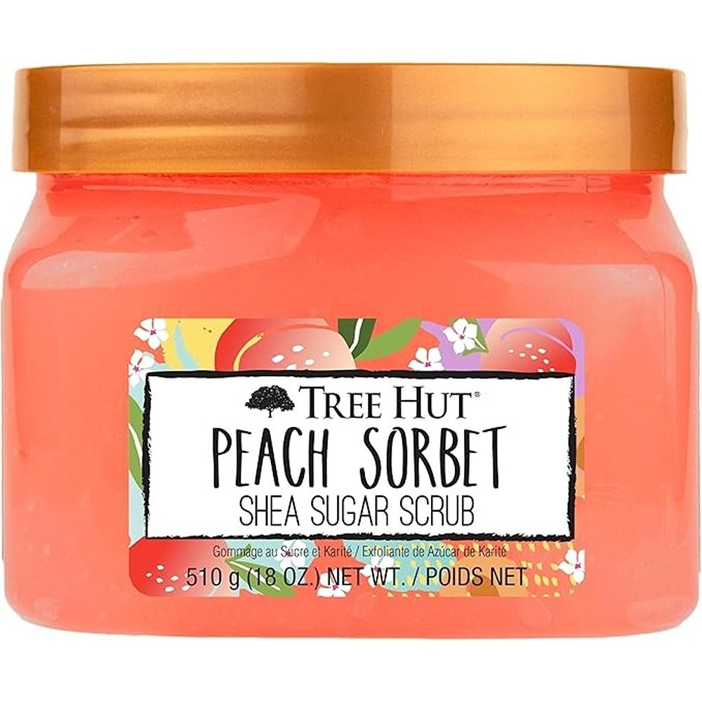 Tree Hut - Peach Sorbet Shea Sugar Scrub - 510gm