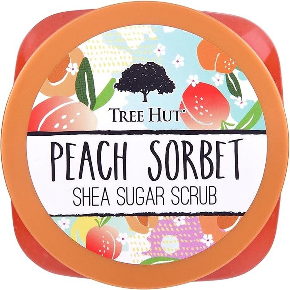 Tree Hut - Peach Sorbet Shea Sugar Scrub - 510gm