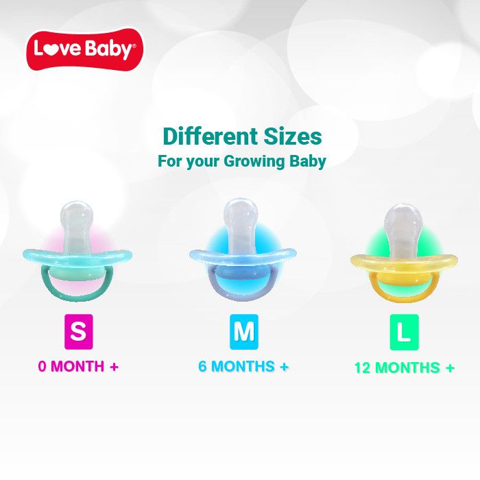 Love Baby - Orthodontic Soother - Pack of 2 - Medium