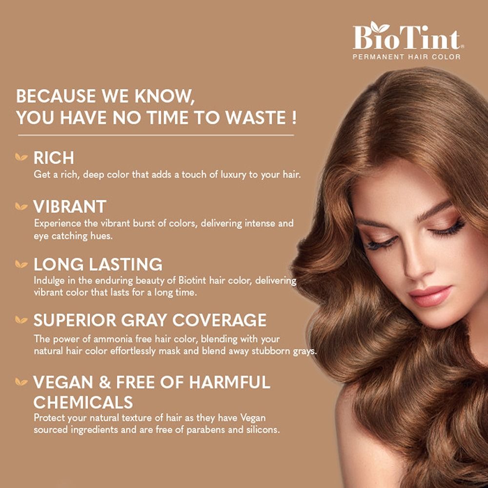 Biotint - Permanent Hair Colour Kit - 6.0 Dark Blond - 150 ml