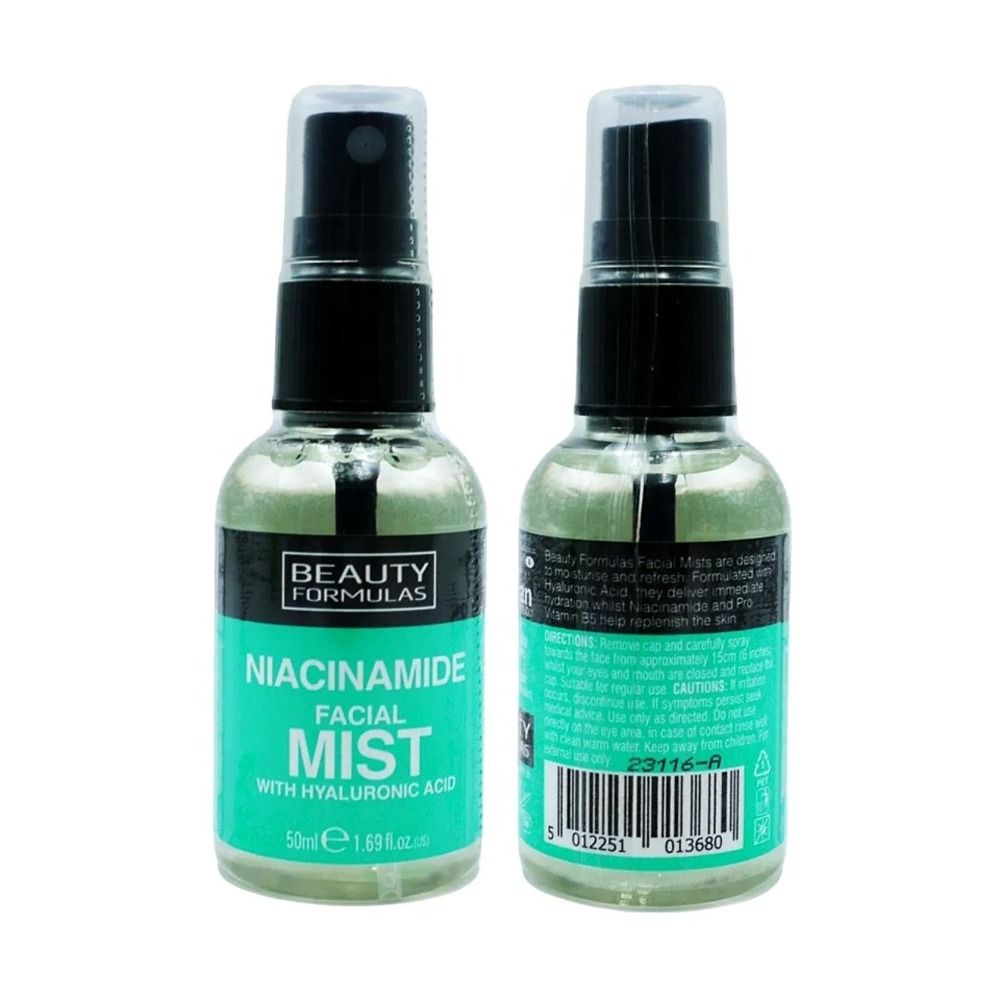 Beauty Formulas - Niacinamide Facial Mist - 50 ml