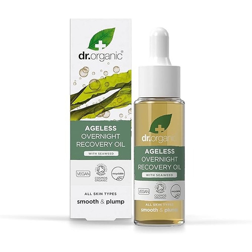 Dr. Organic - Ageless Overnight Recovery Oil With Seaweed - 30ml