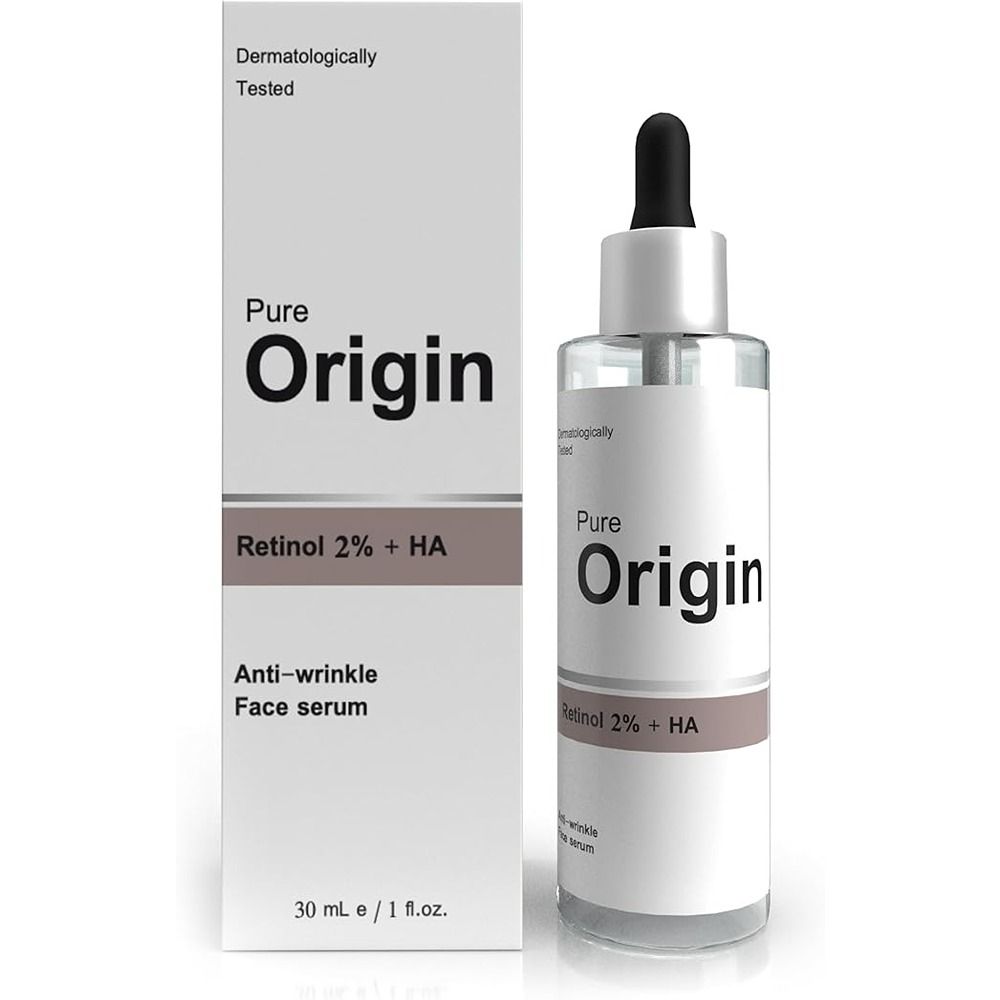 Pure Origin - Retinol 2% And HA Face Serum - 30ml