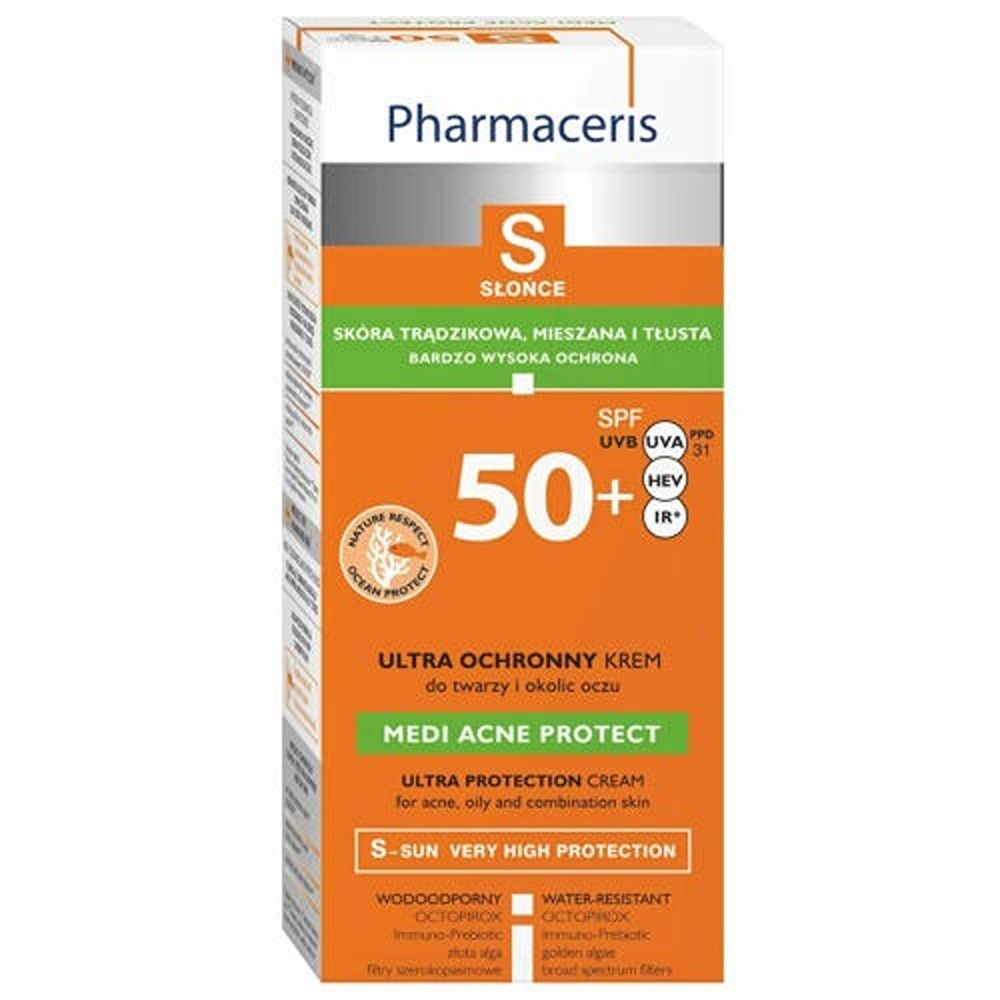 Pharmaceris - SPF50 Plus S-Sun Protection Cream - 50 ml