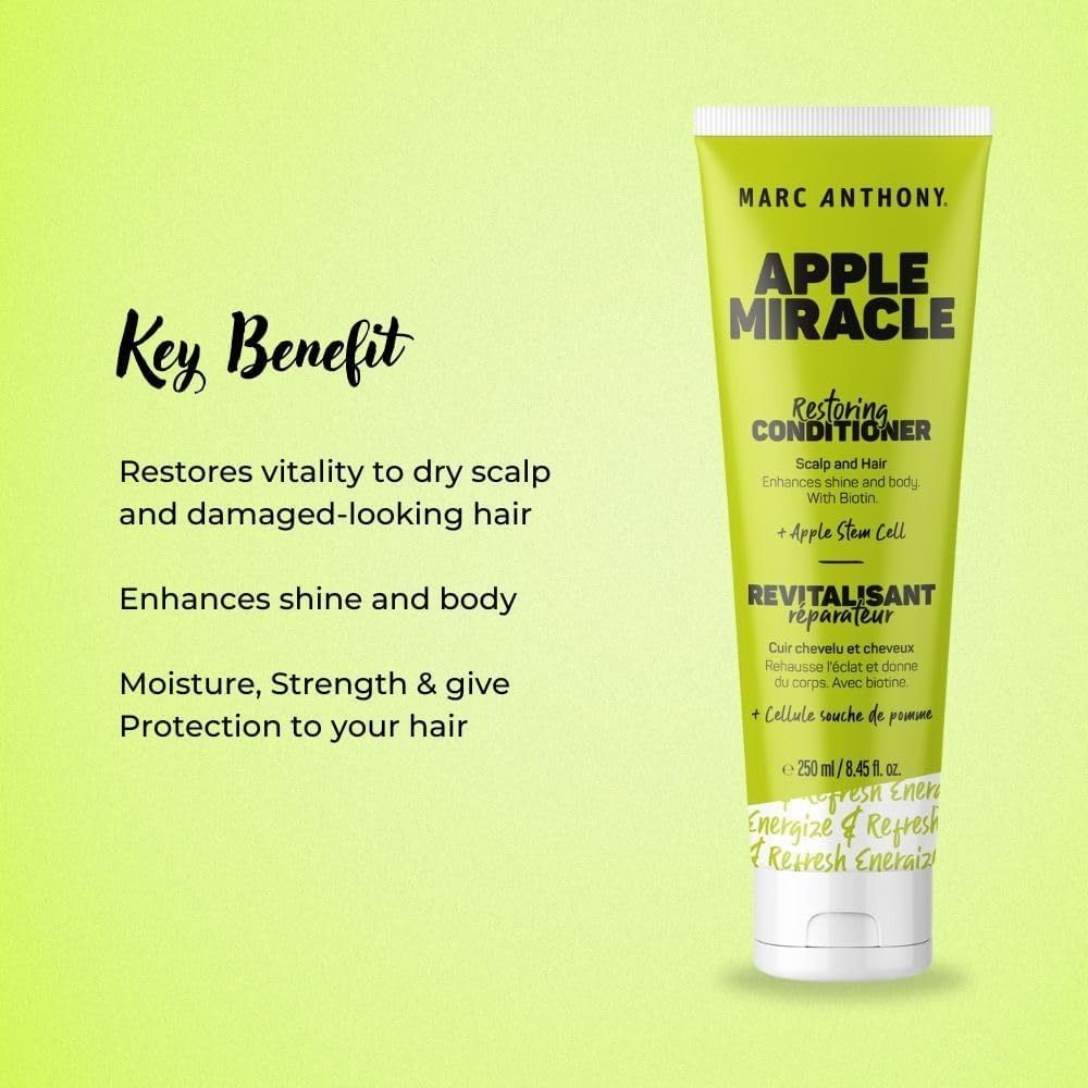 Marc Anthony - Apple Miracle Restoring Conditioner - 250 ml