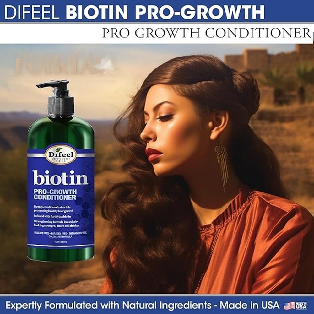 Difeel - Biotin Pro-Growth Conditioner - 354.9 ml