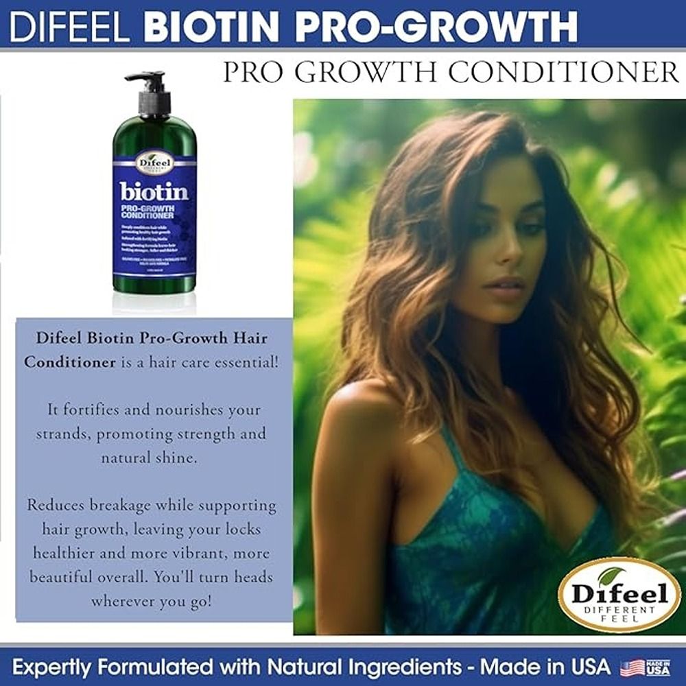 Difeel - Biotin Pro-Growth Conditioner - 354.9 ml