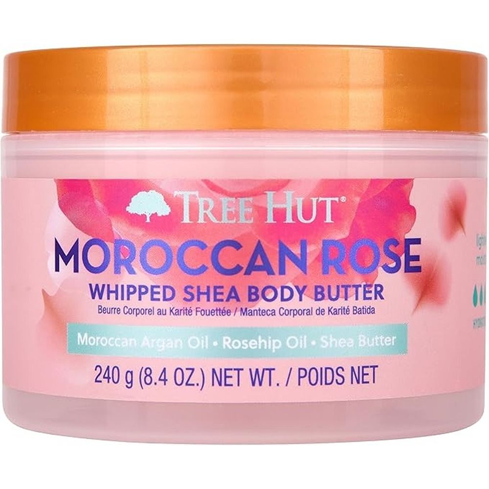 Tree Hut - Moroccan Rose Whipped Shea Body Butter - 240gm