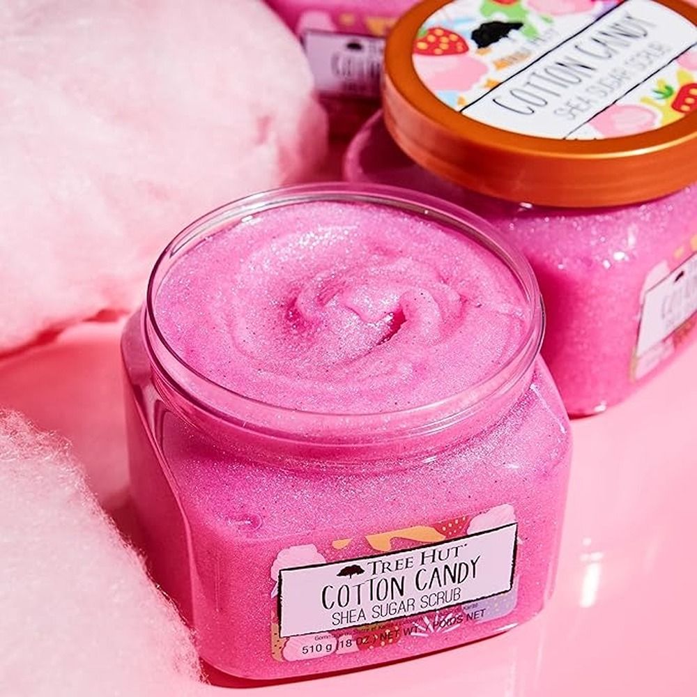 Tree Hut - Cotton Candy Shea Sugar Scrub - 510gm