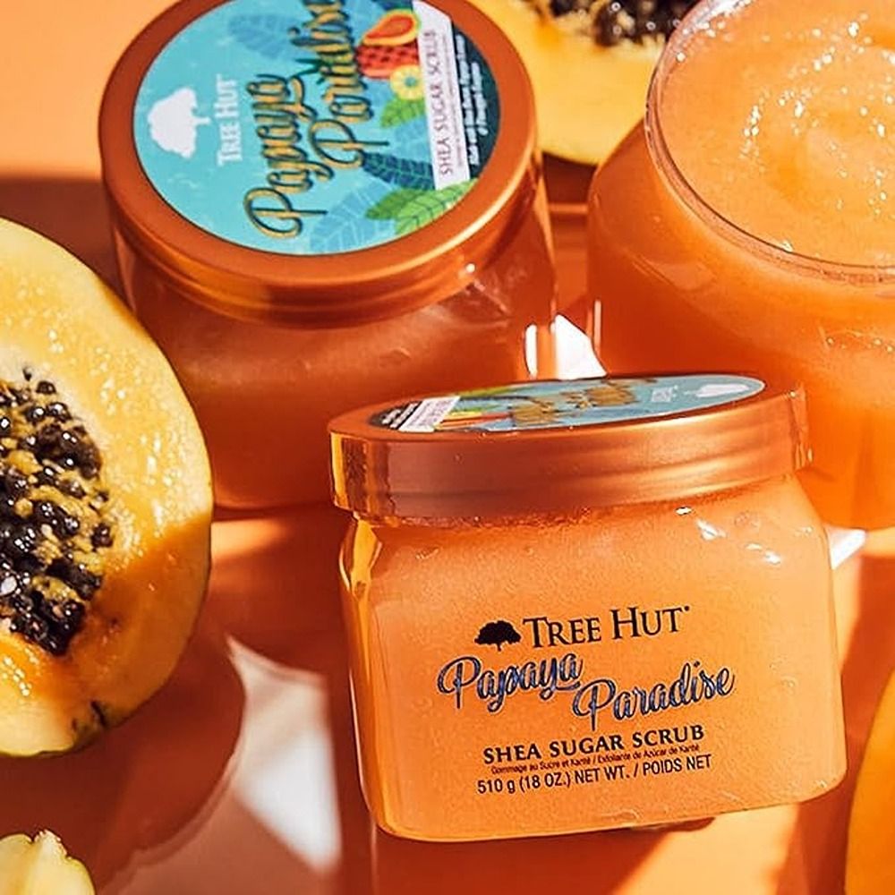 Tree Hut - Papaya Paradise Shea Sugar Scrub - 510gm