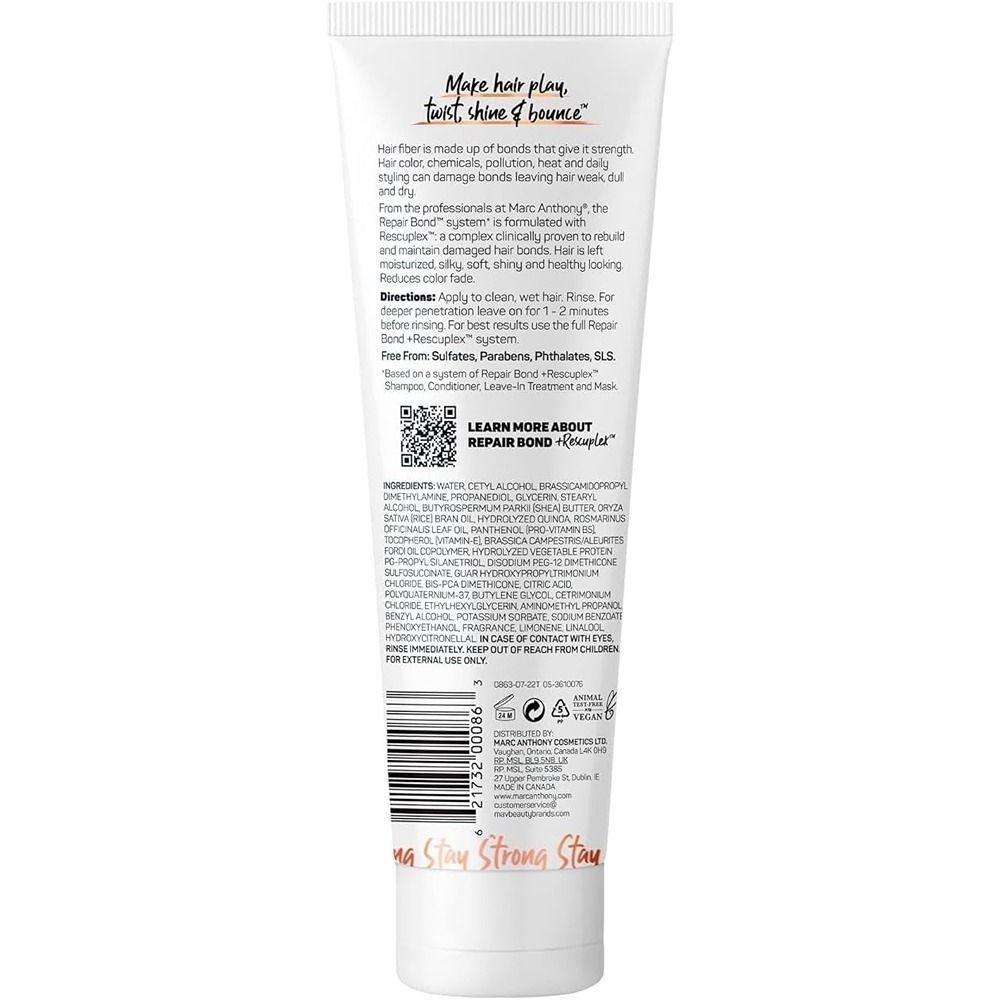 Marc Anthony - Repair Bond & Rescuplex Daily Care Conditioner - 250 ml