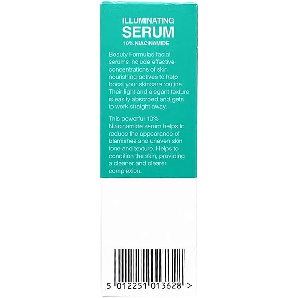 Beauty Formulas - 10% Niacinamide Illuminating Face Serum - 30 ml