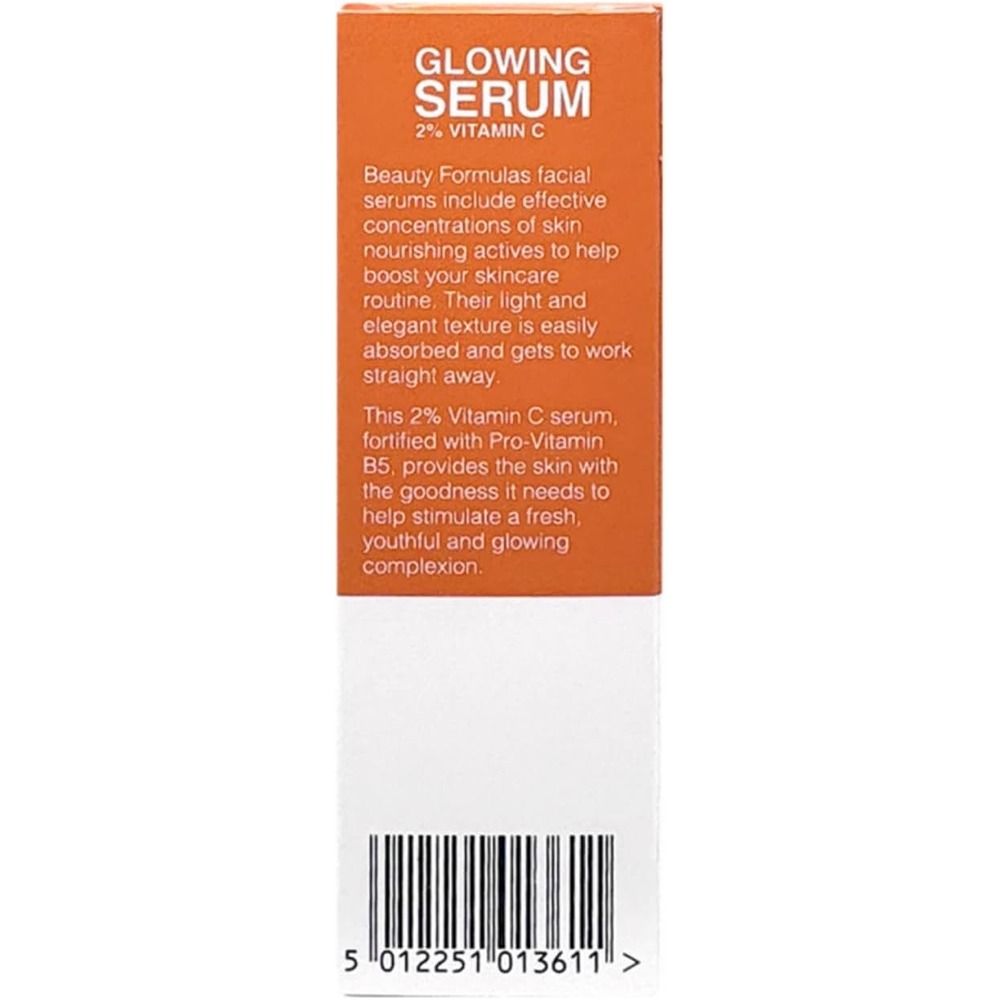 Beauty Formulas - 2% Vitamin C Glowing Face Serum - 30 ml