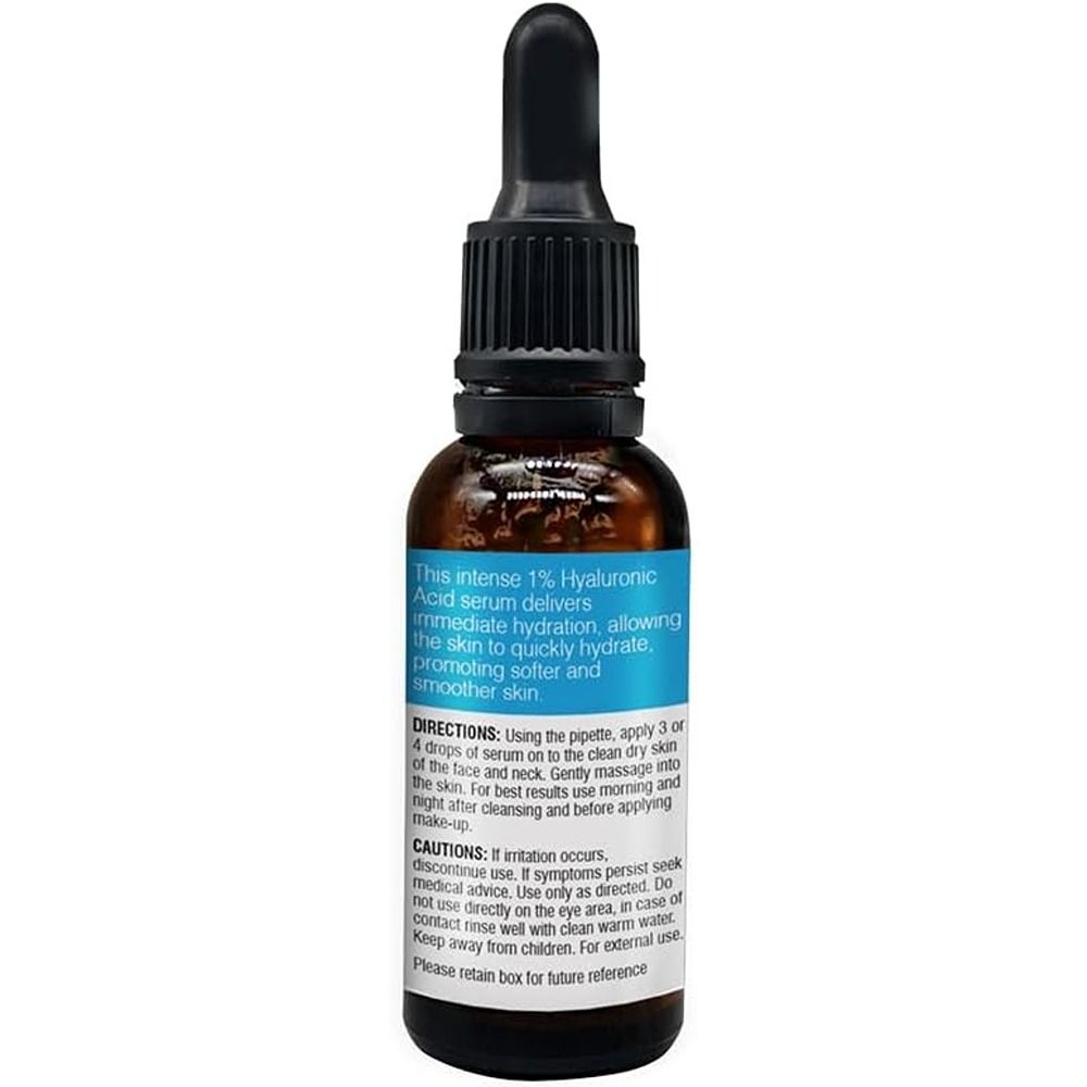 Beauty Formulas - 1% Hyaluronic Acid Moisture Face Serum - 30 ml