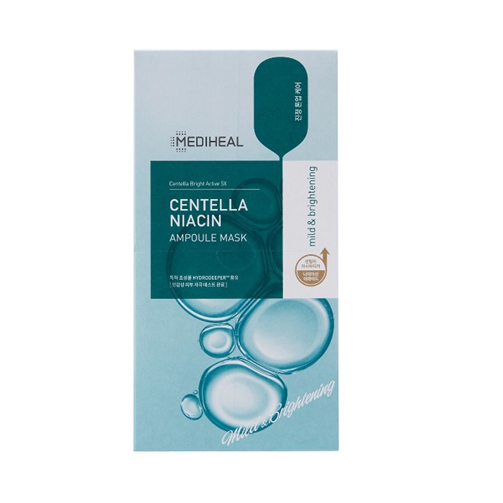 Mediheal - Centella Niacin Ampoule Mask - 10 Pcs - 25ml