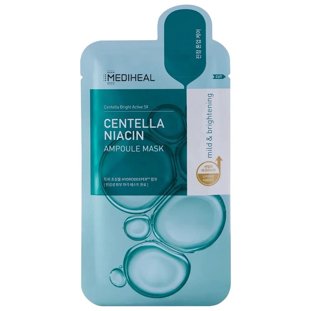 Mediheal - Centella Niacin Ampoule Mask - 10 Pcs - 25ml