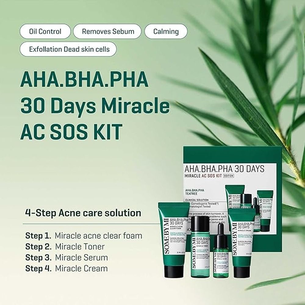 Some By Mi - AHA BHA PHA 30Days Miracle AC SOS Skin Care Kit