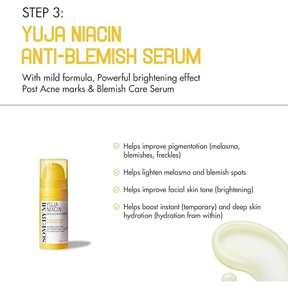 Some By Mi - Yuja Niacin Anti-Blemish Skin Care Starter Kit