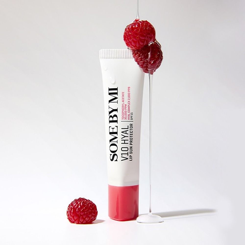 Some By Mi - V10 HYAL SPF15 Lip Sun Protector - Berry - 7ml