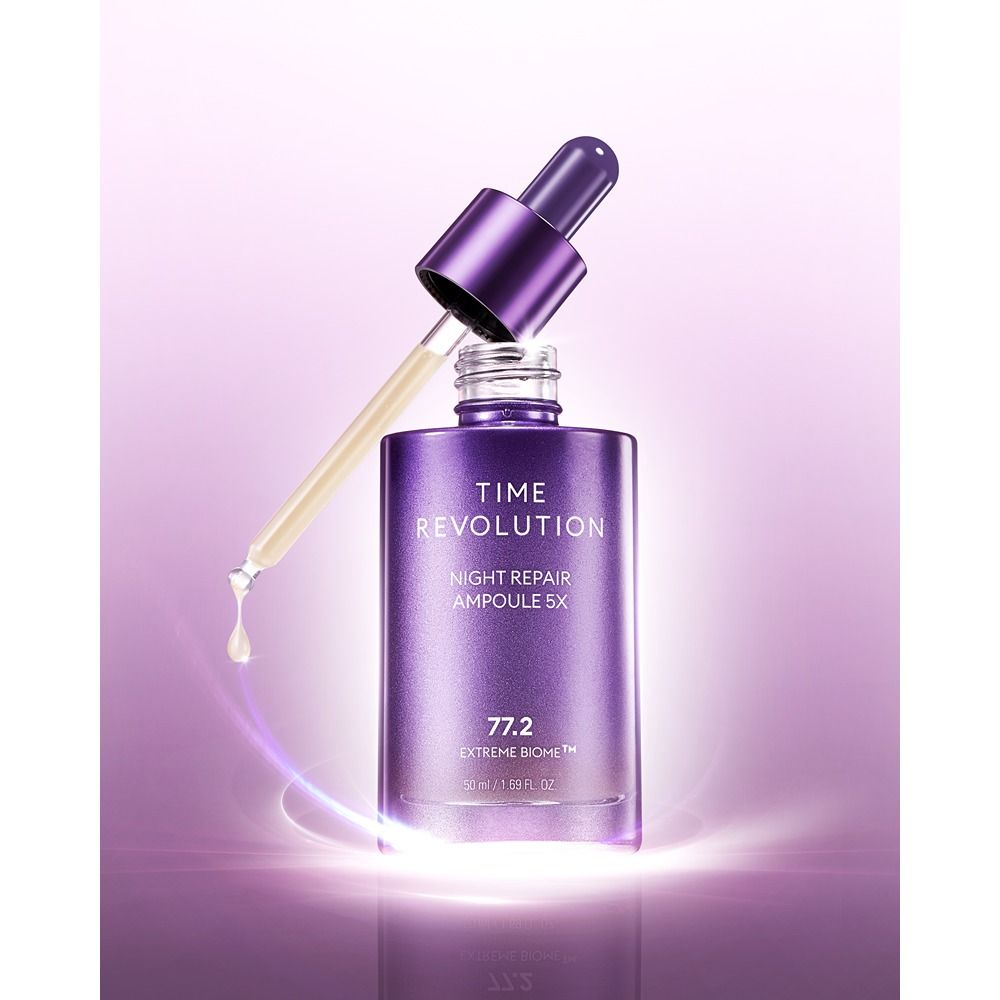 Missha - Time Revolution Night Repair Face Serum - 50 ml