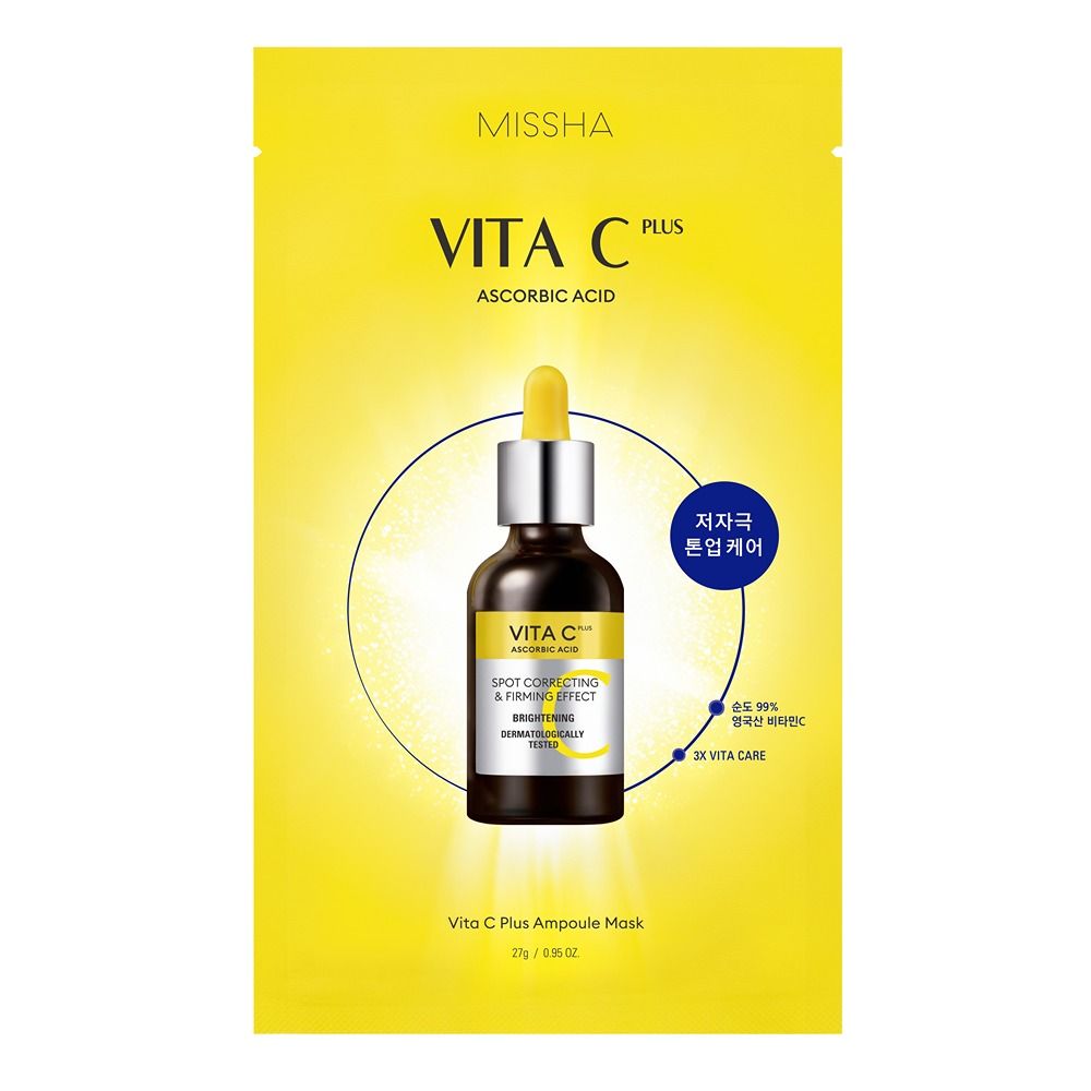 Missha - Vita C Plus Ampoule Face Mask - 27 g