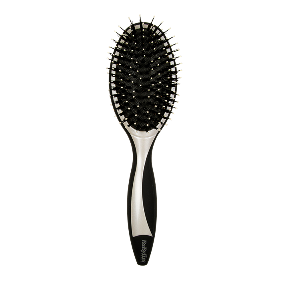 BaByliss - Diamond Ceramic Hair Brush With Nylon Boar Soft Bristle