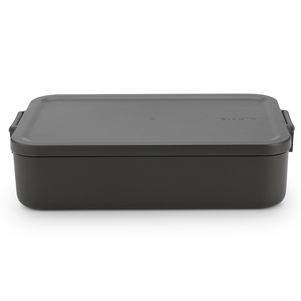 Brabantia - Make And Take 1 Compartment Lunch Box - Dark Grey - 2 L