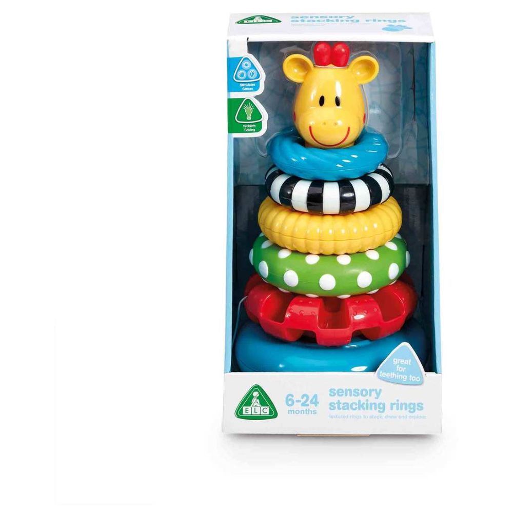 ELC - Sensory Stacking Rings - 7pcs